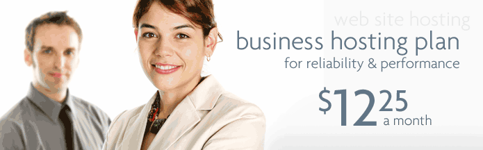 business web site hosting plan